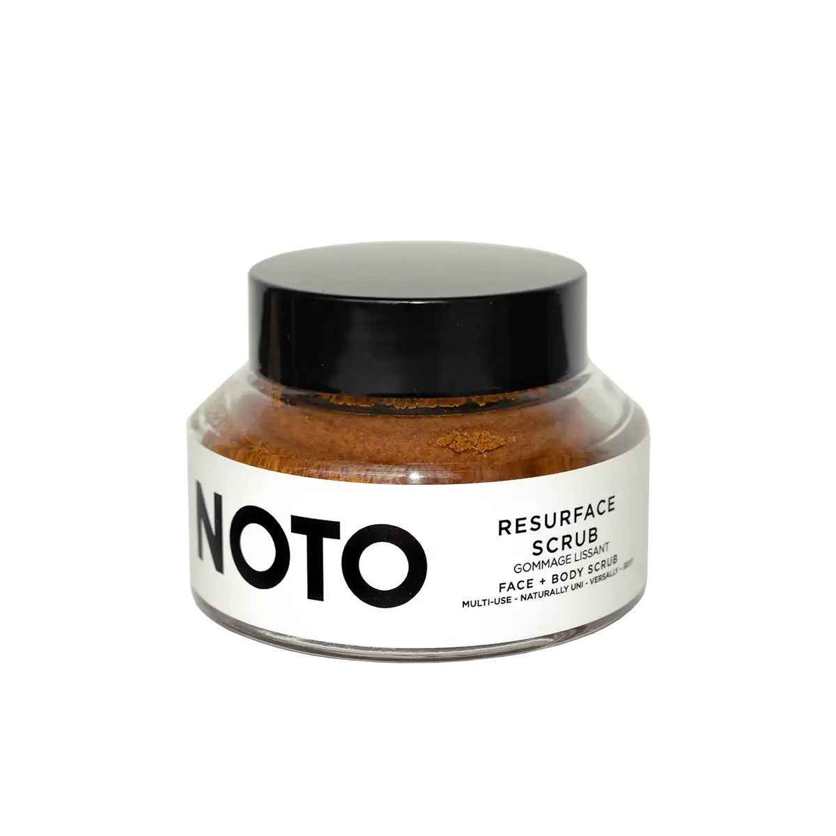 noto resurface face and body scrub