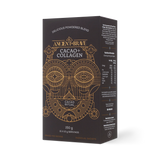 Ancient + Brave Cacao + Collagen Sachets box shown at an angle