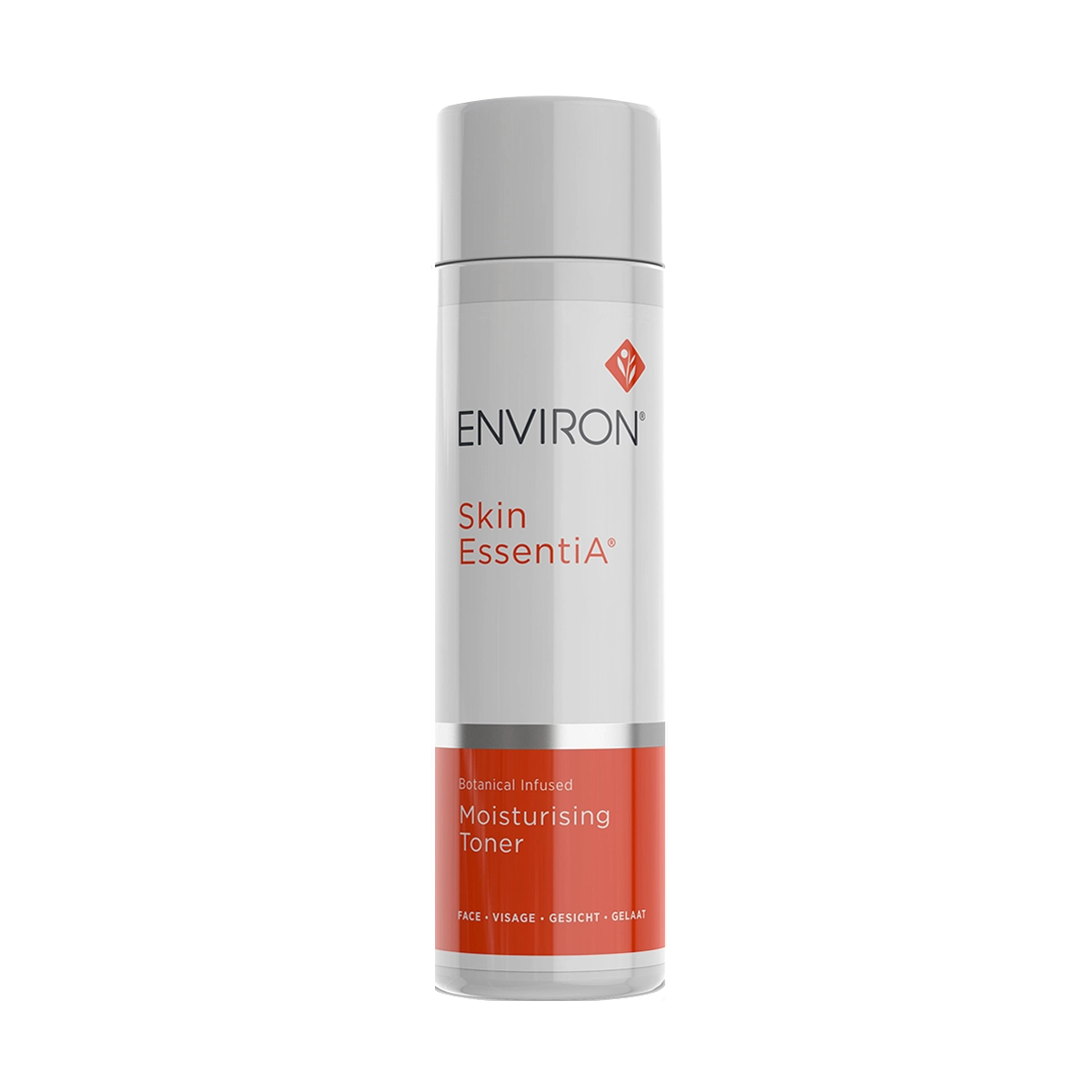Environ Skin EssentiA moisturizer bottle with red and white label