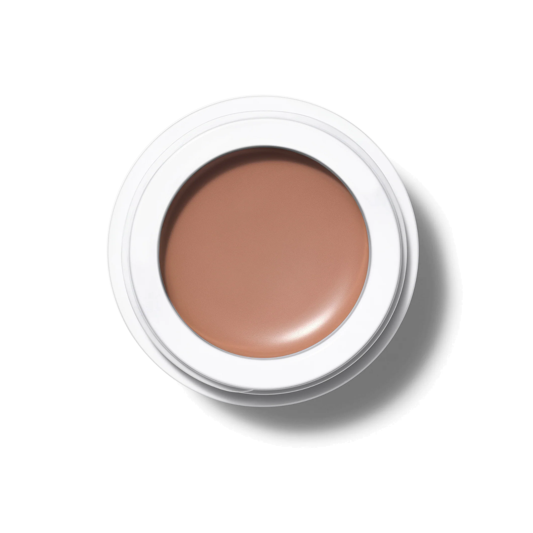 Manasi 7 All Over Colour in Manketti, neutral light brown organic cream for lips, cheeks and eyes in an open jar