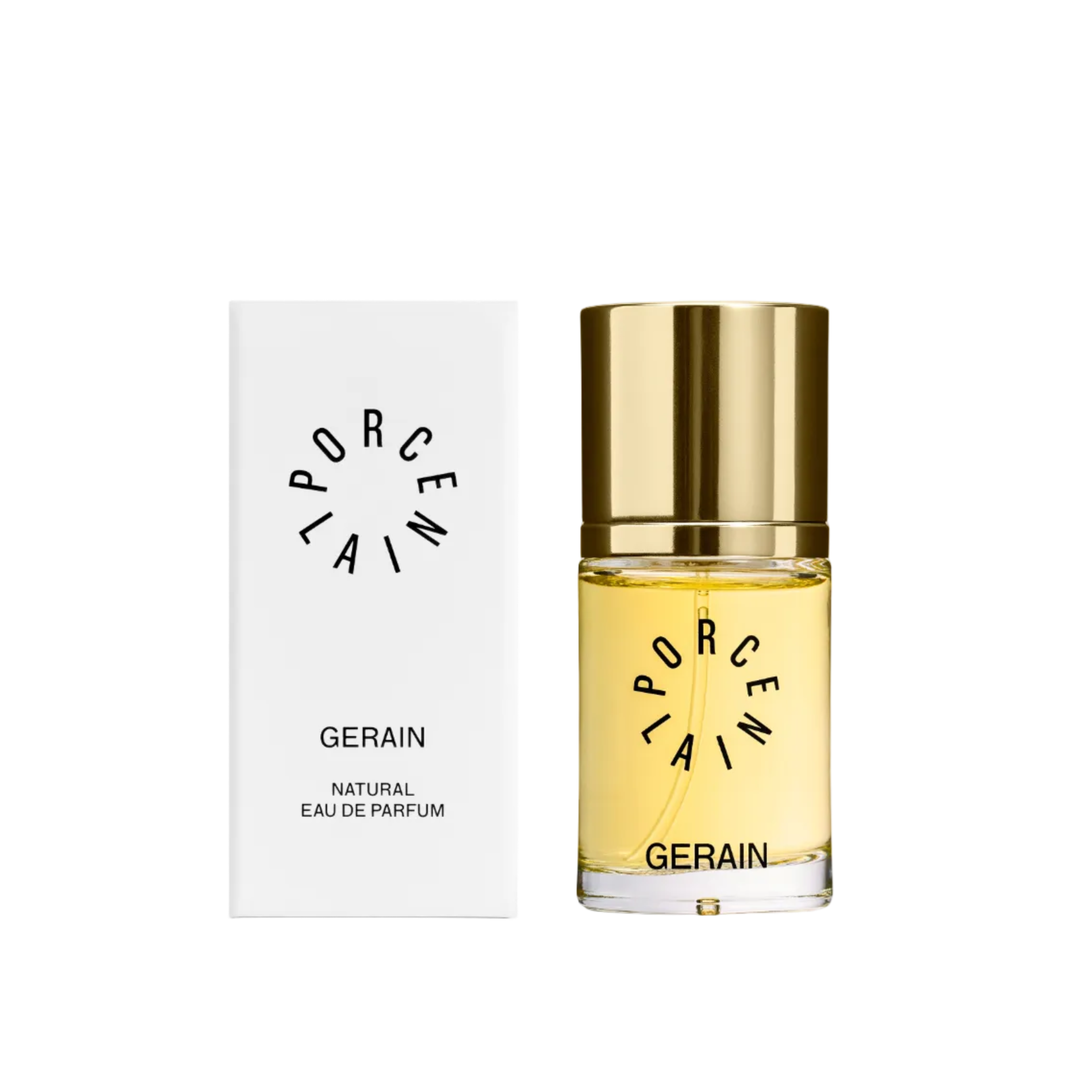 Porcelain Gerain eau de parfum 15 ml with gift box, 100% natural perfume made in Denmark