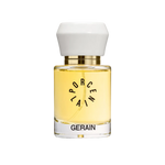 Porcelain Gerain eau de parfum 50 ml bottle, natural unisex perfume with geranium, sandalwood and patchouli