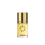 Porcelain Gerain eau de parfum 15 ml bottle, natural unisex perfume with geranium and vetiver