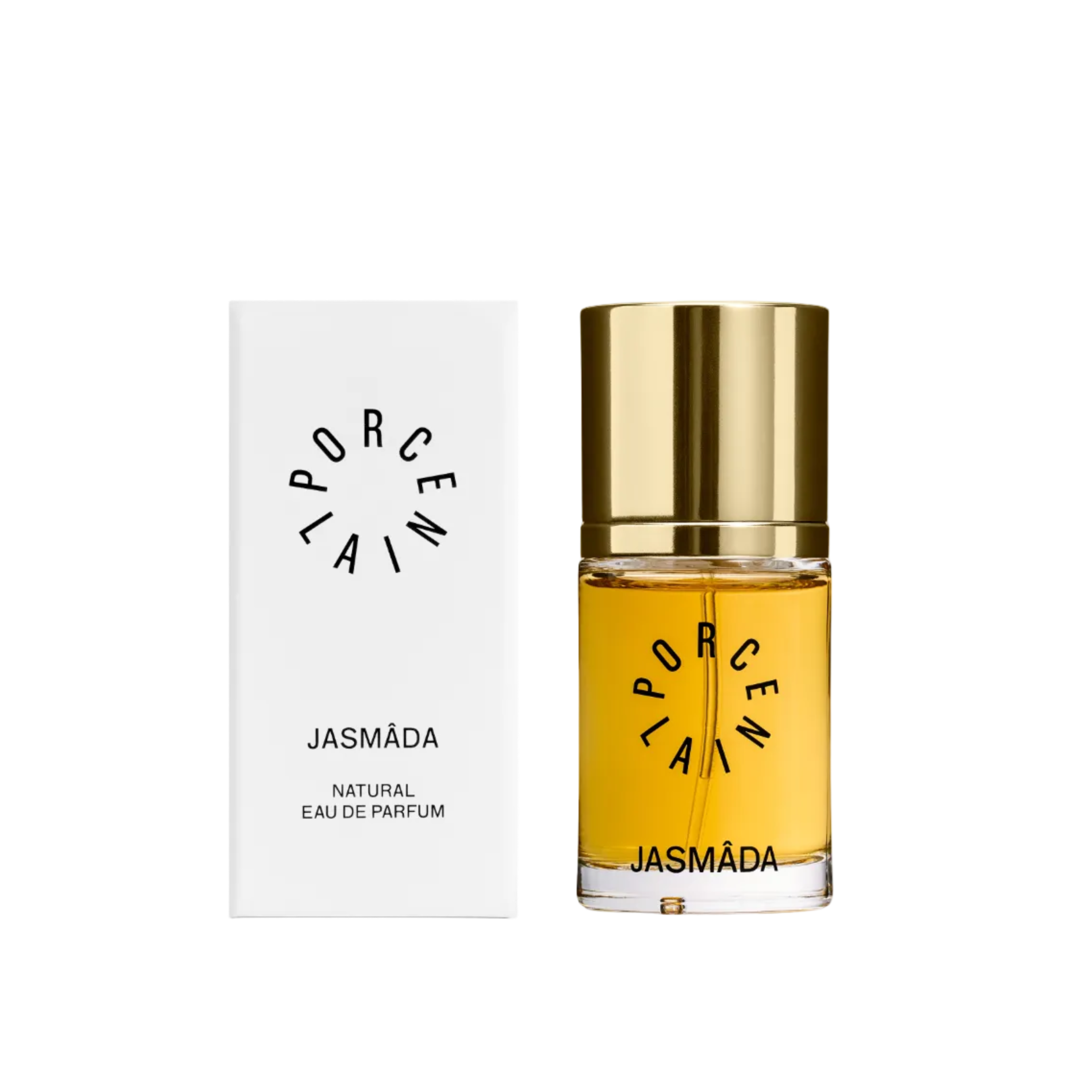 Porcelain Jasmanda eau de parfum 15 ml with gift box, 100% natural perfume made in Denmark