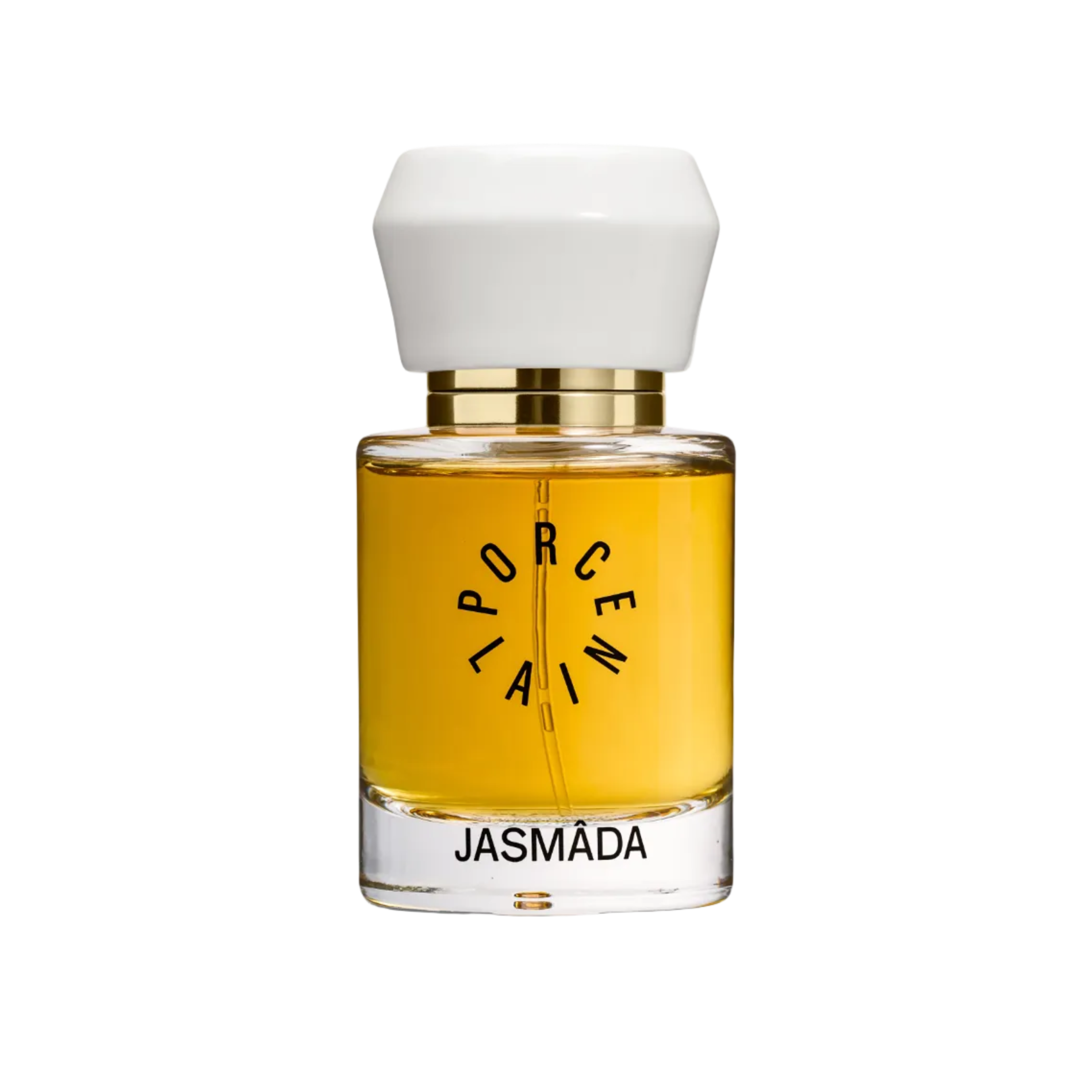 Porcelain Jasmanda eau de parfum 50 ml bottle, natural unisex perfume with jasmine, vanilla and tobacco