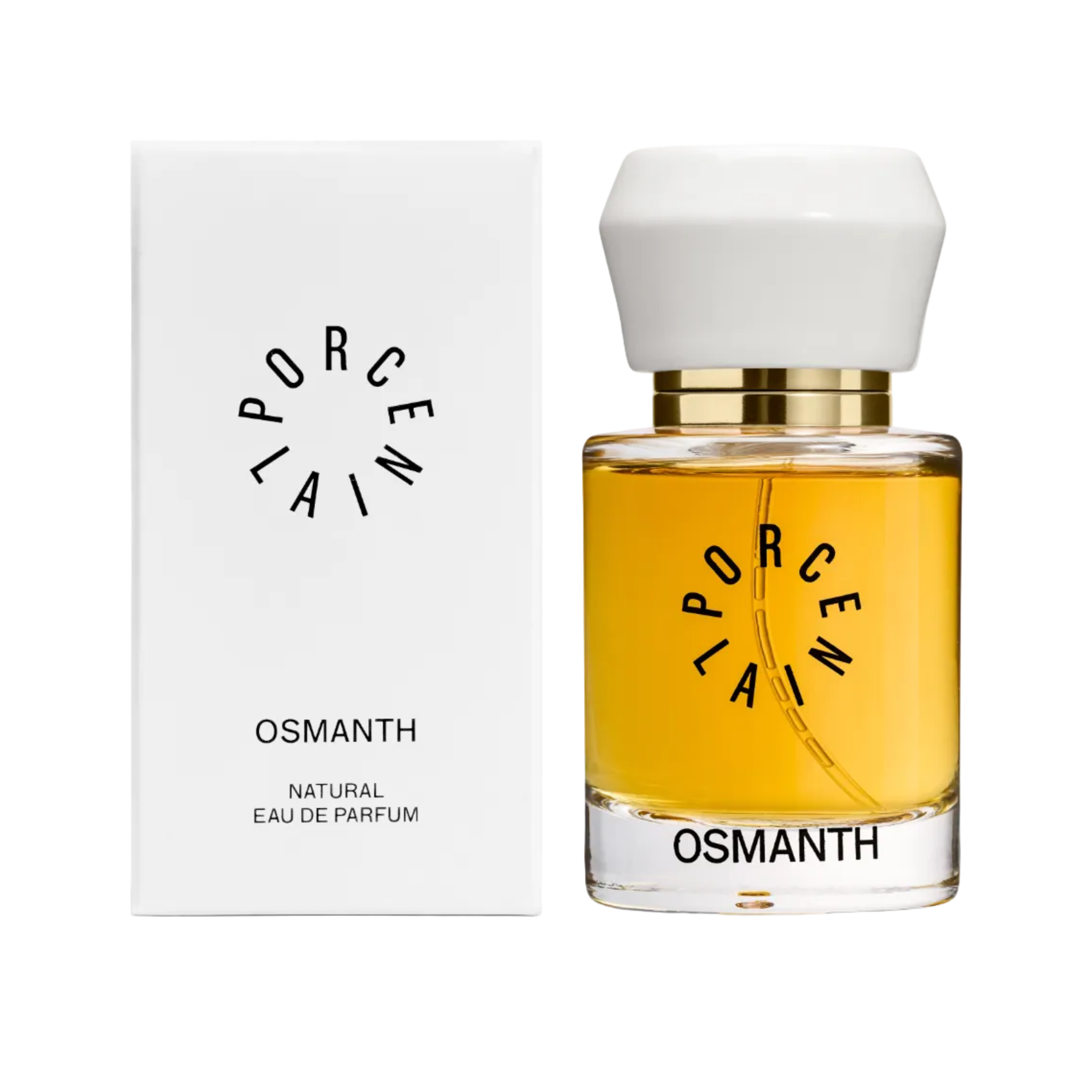 Porcelain No 1 Osmanth eau de parfum 50 ml with gift box, 100% natural perfume made in Denmark
