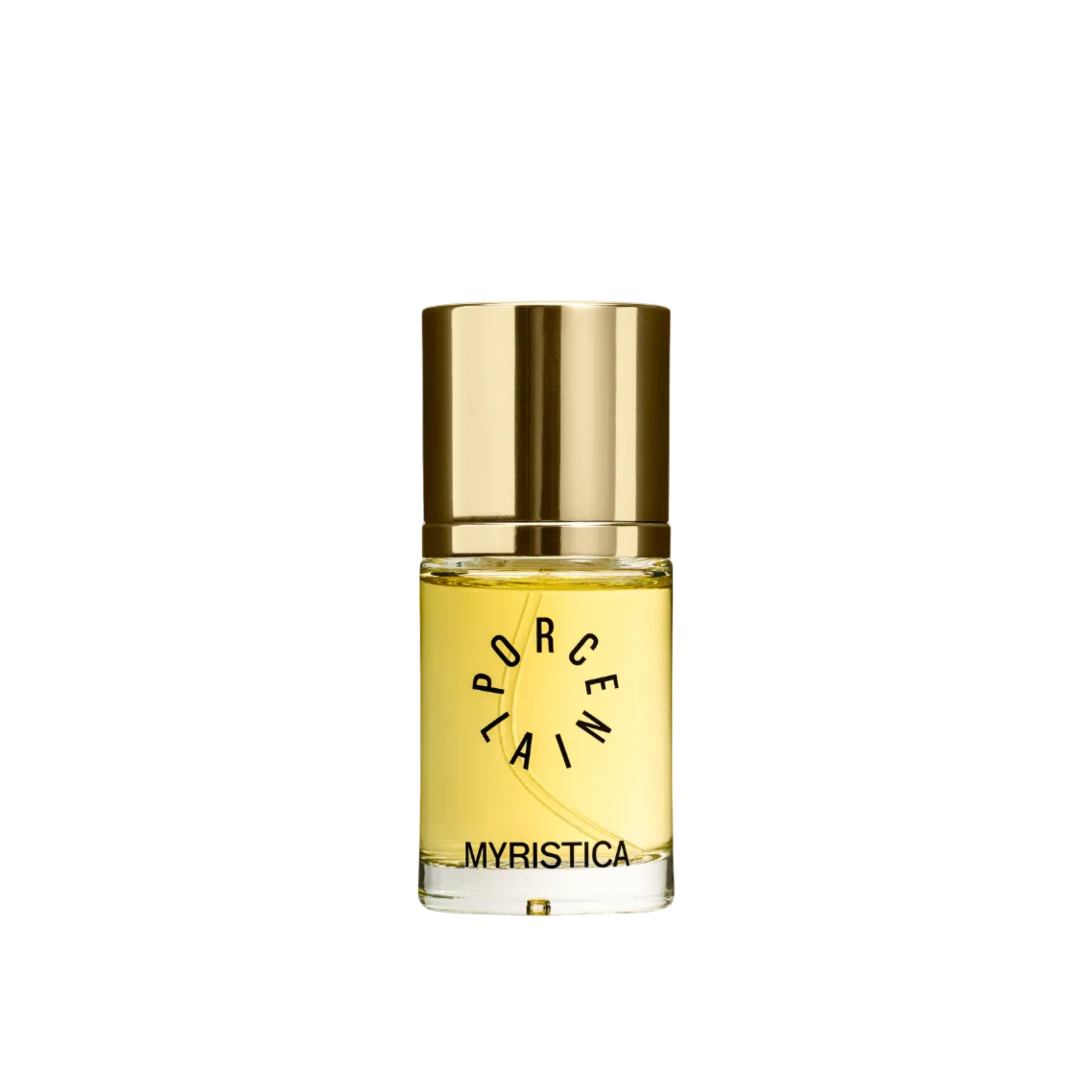 Porcelain No 2 Myristica eau de parfum 15 ml bottle, natural unisex perfume with nutmeg and black pepper