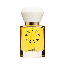 Porcelain No 2 Myristica eau de parfum 50 ml, natural unisex perfume with nutmeg, black pepper and lemon