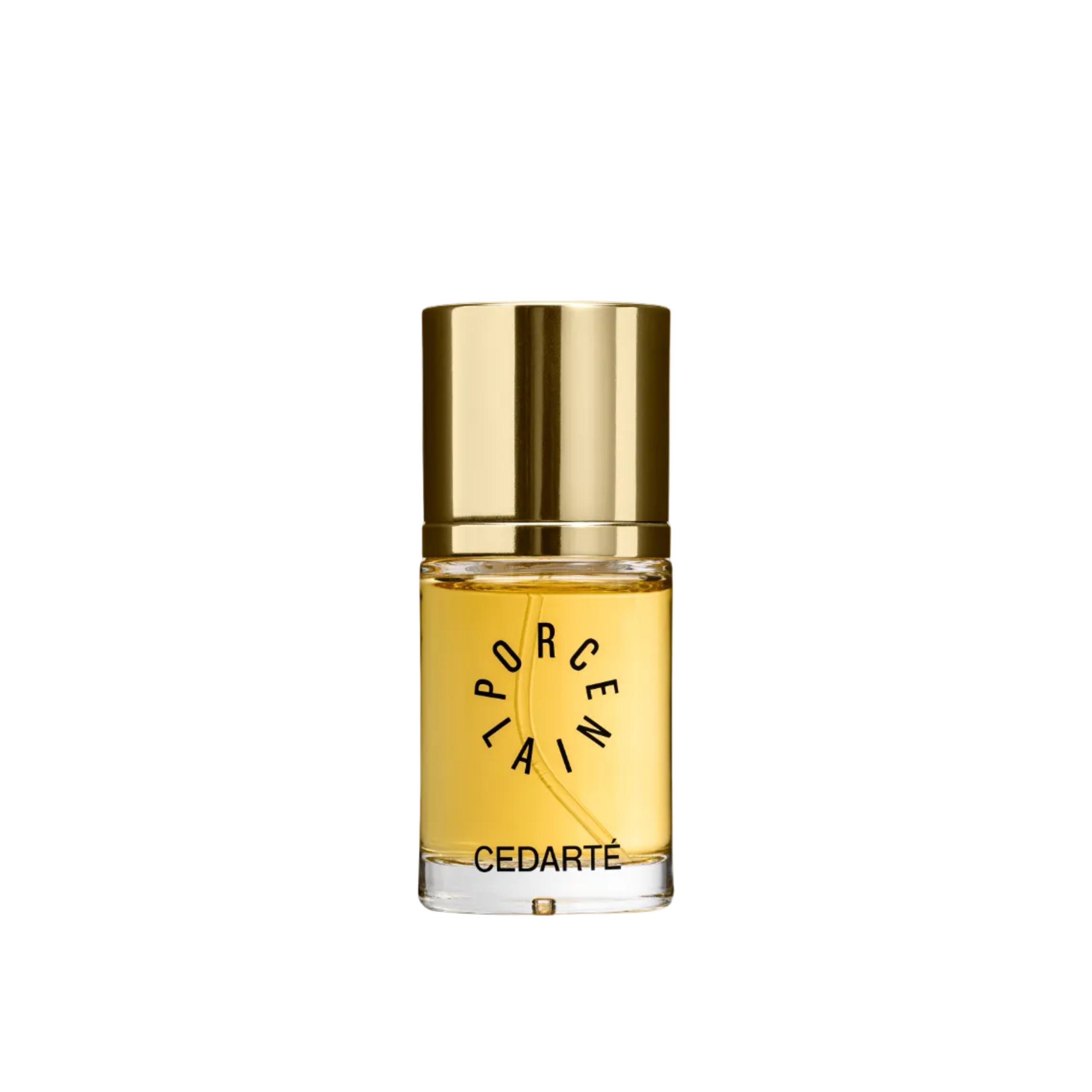 Porcelain No 3 Cedarté eau de parfum 15 ml bottle, natural unisex perfume with cedarwood and clary sage