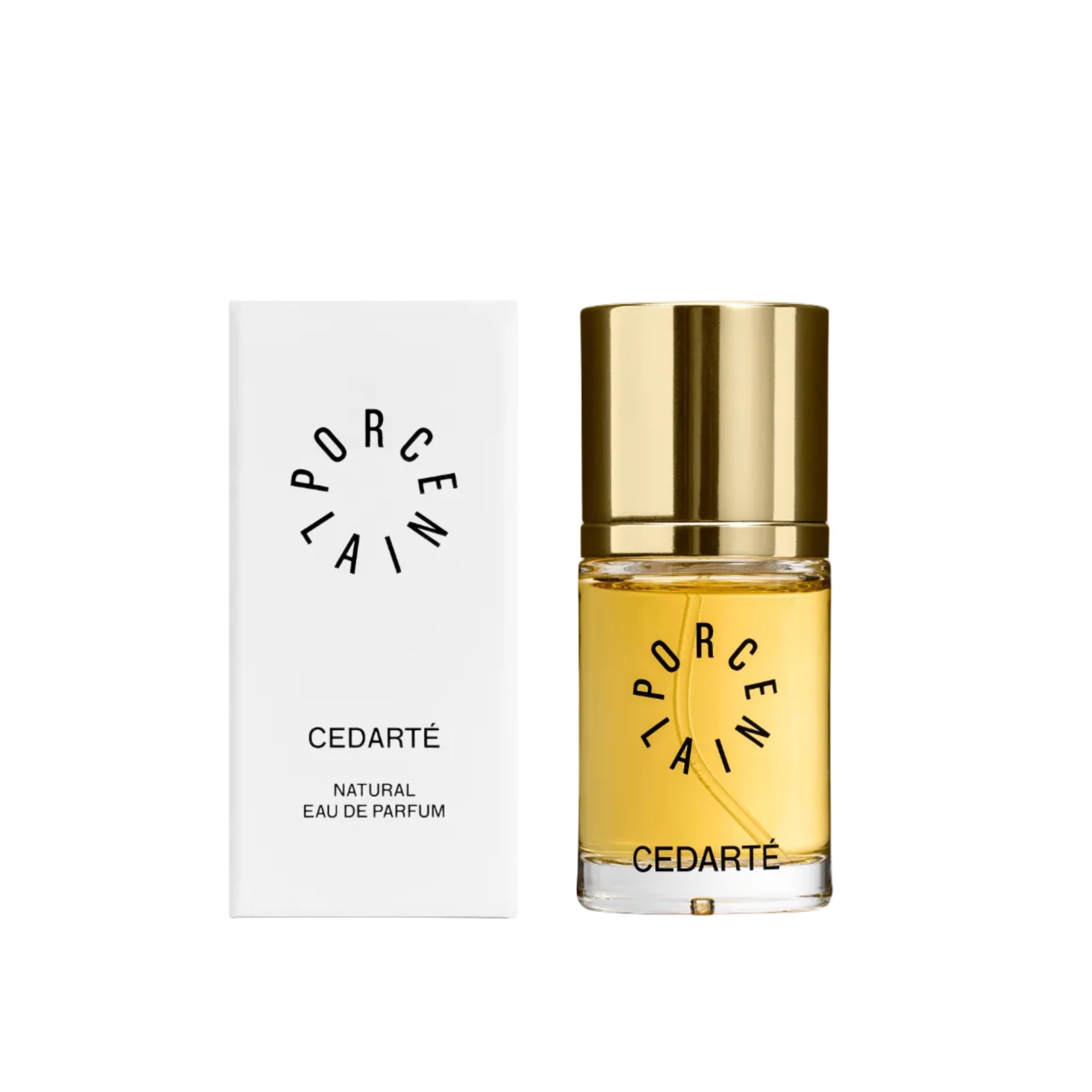 Porcelain No 3 Cedarté eau de parfum 15 ml with gift box, 100% natural unisex perfume
