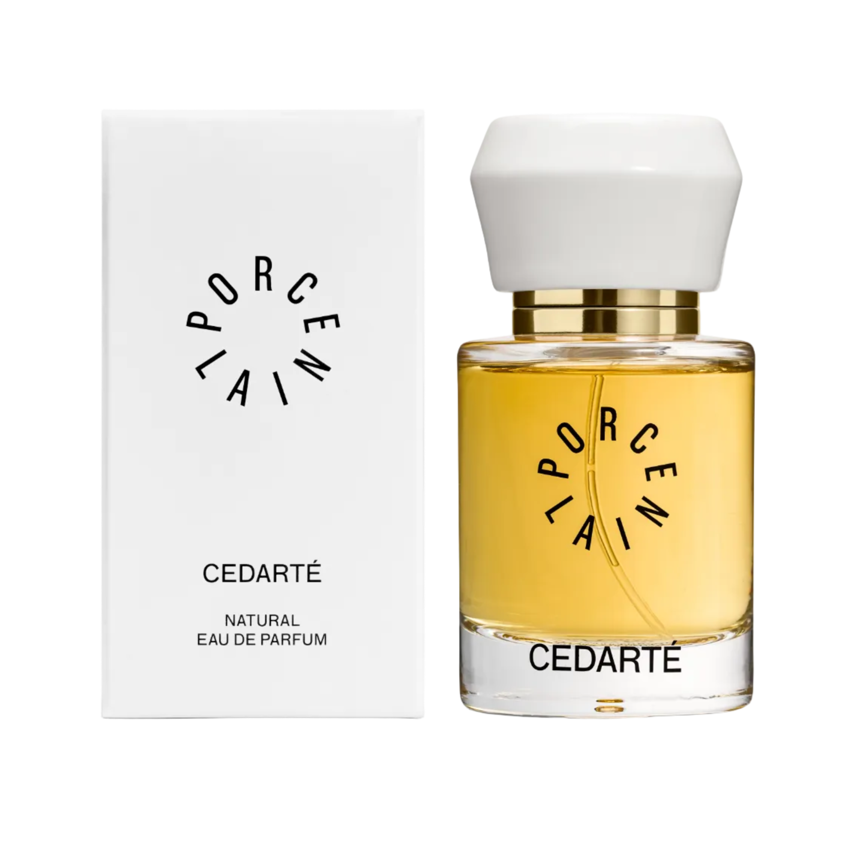 Porcelain No 3 Cedarté eau de parfum 50 ml with gift box, 100% natural unisex perfume