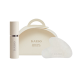 RAESO Sculpt & Lift Mini Ritual Set with gift box, Golden Nectar Cleanser 10 ml and white gua sha