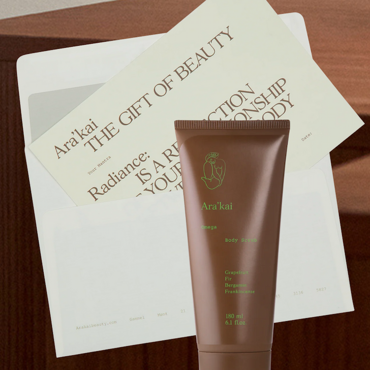 Gift of Care | Ara’kai Gift Card + Body Scrub