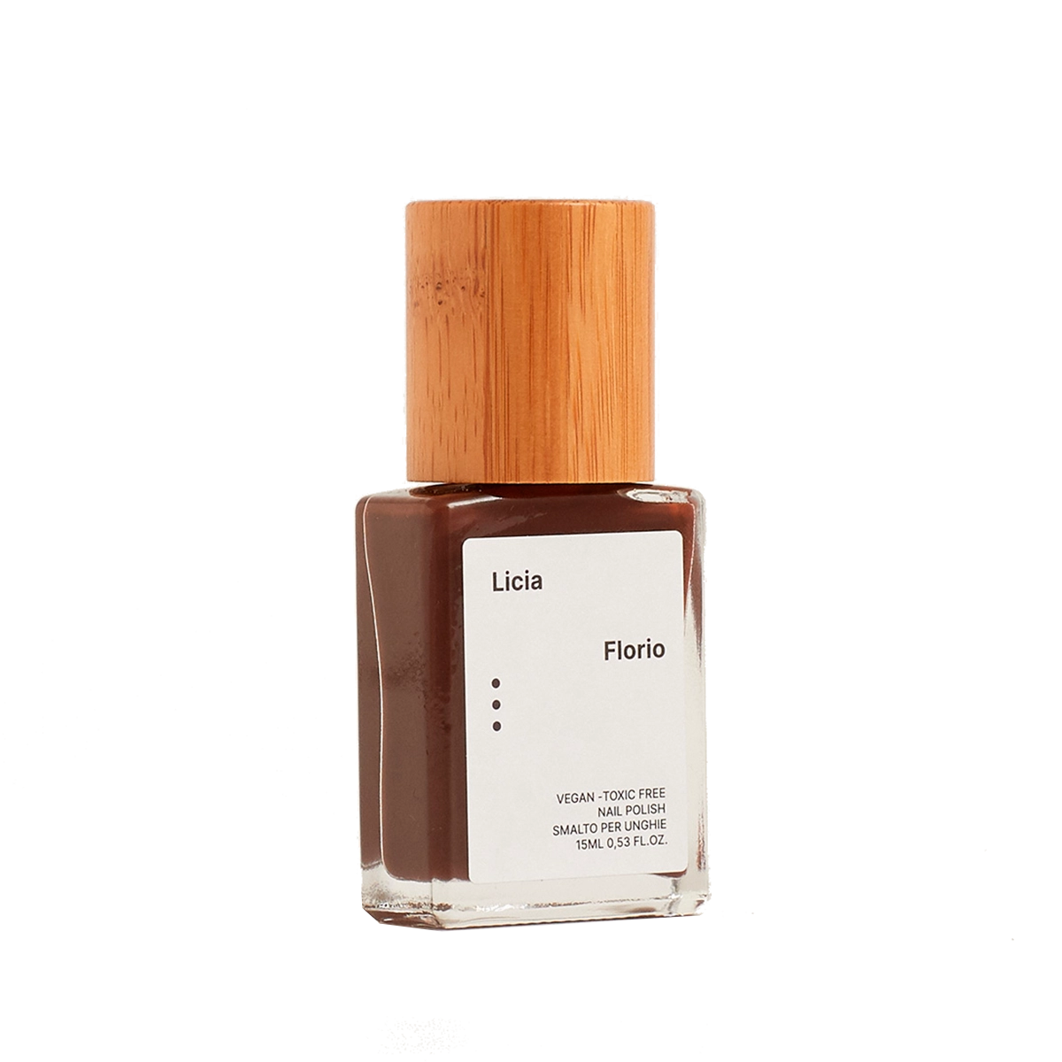 Licia Florio Bean nail polish side view